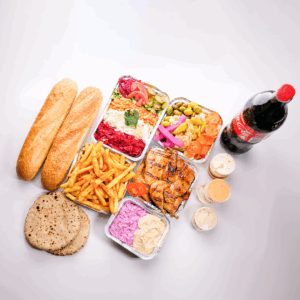 מגש חזה עוף משפחתי קטן
